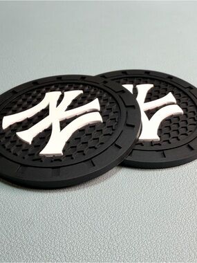 New York  Yankees Logo Car Cup Holder Coasters